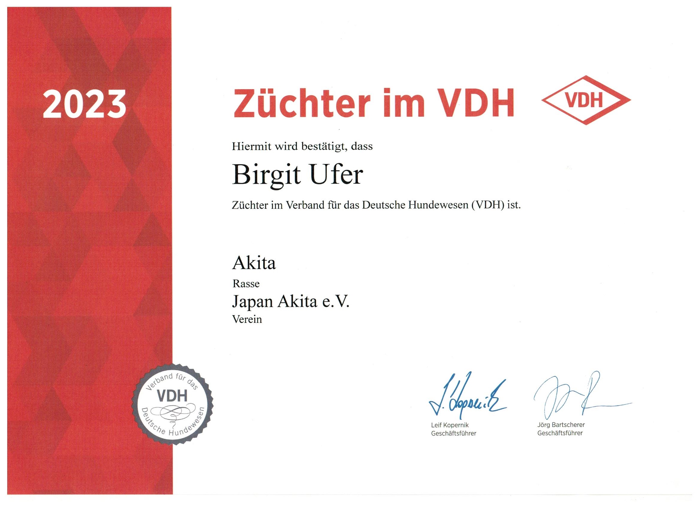 VDH 2023 B. Ufer